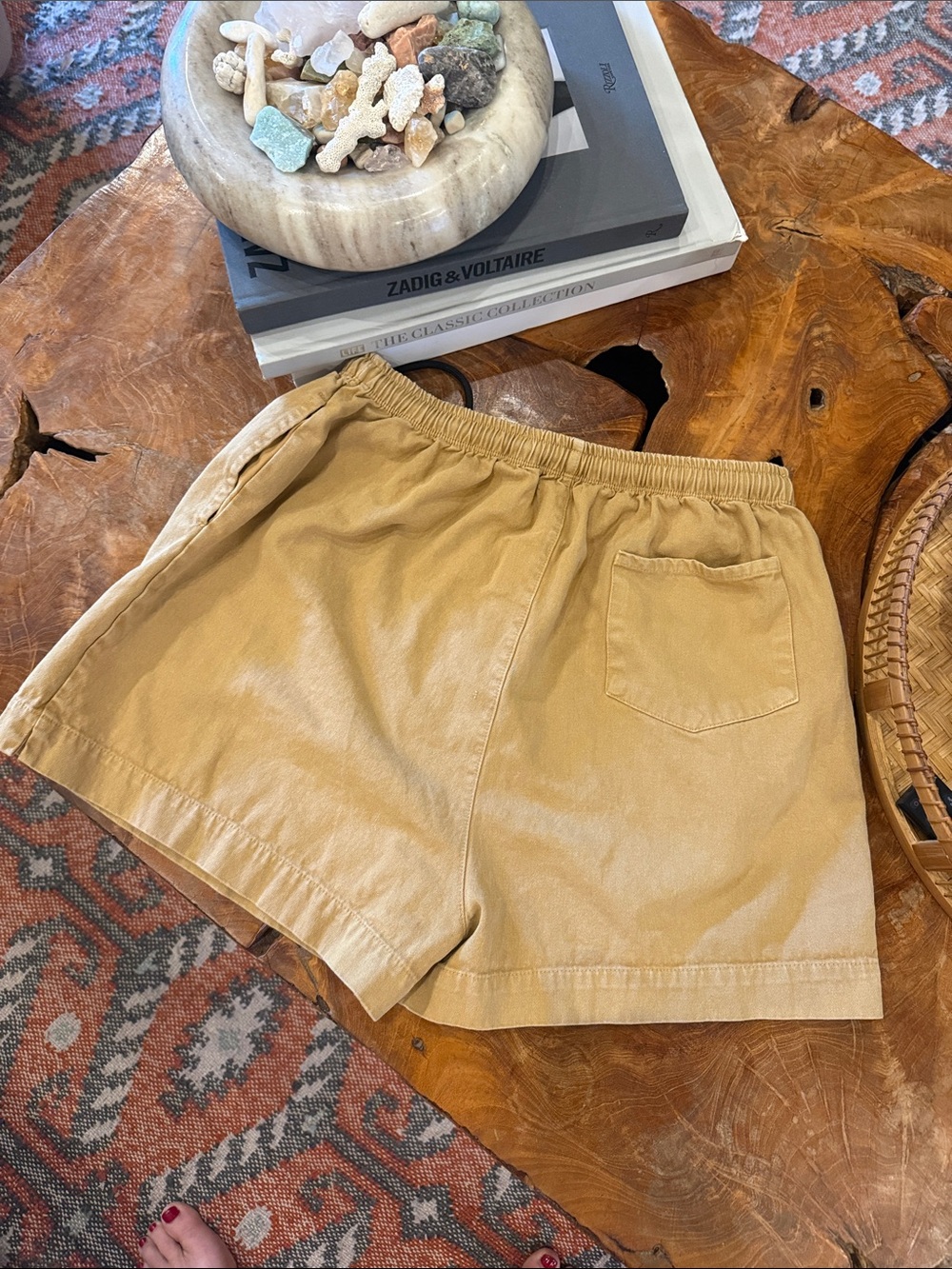 Gallery Dept. Zuma Straight Leg Logo-Print Cotton Jersey Shorts - Brown - Picture 6 of 6